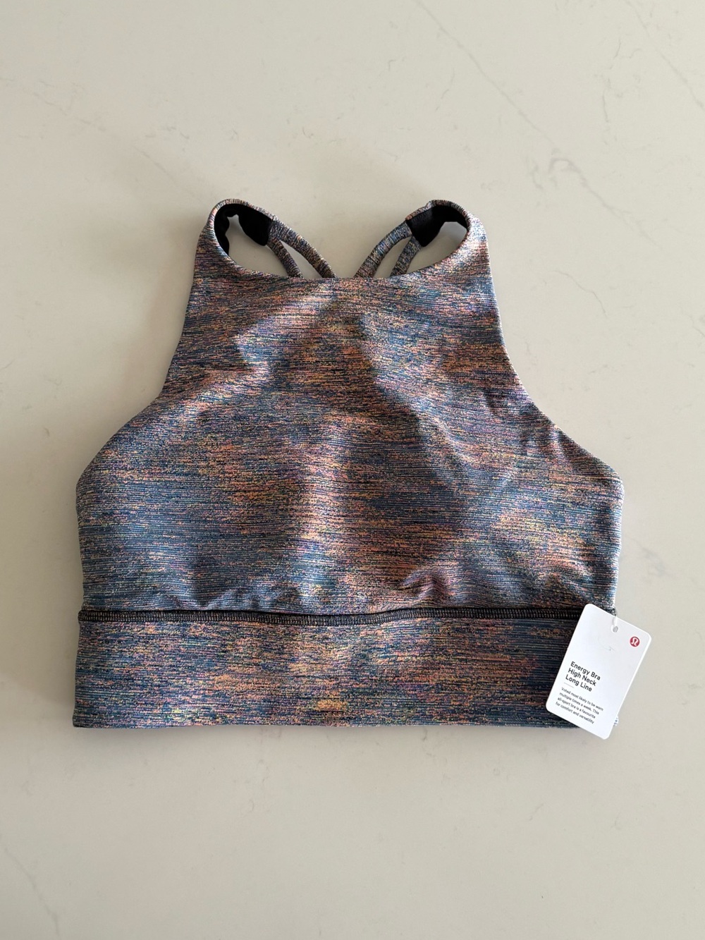 lululemon energy bra high neck long line